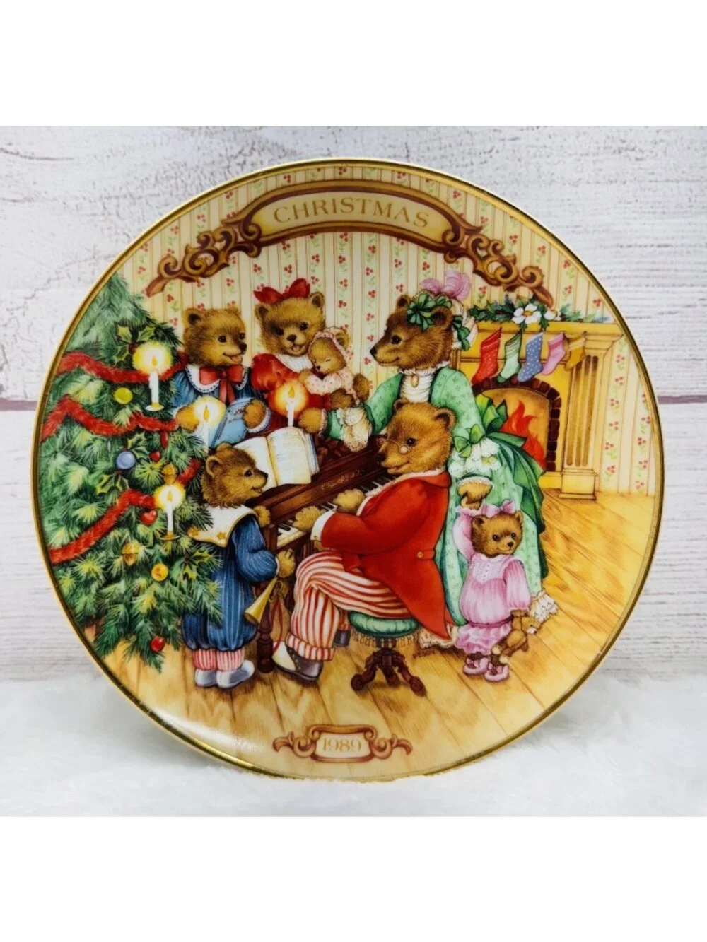 Avon Christmas Plate 